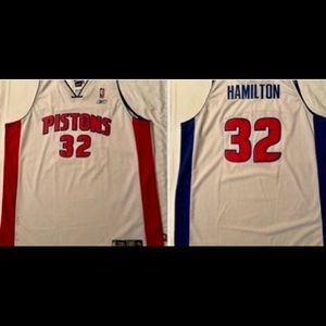 Size 3xl pistons hamilton men’s jersey